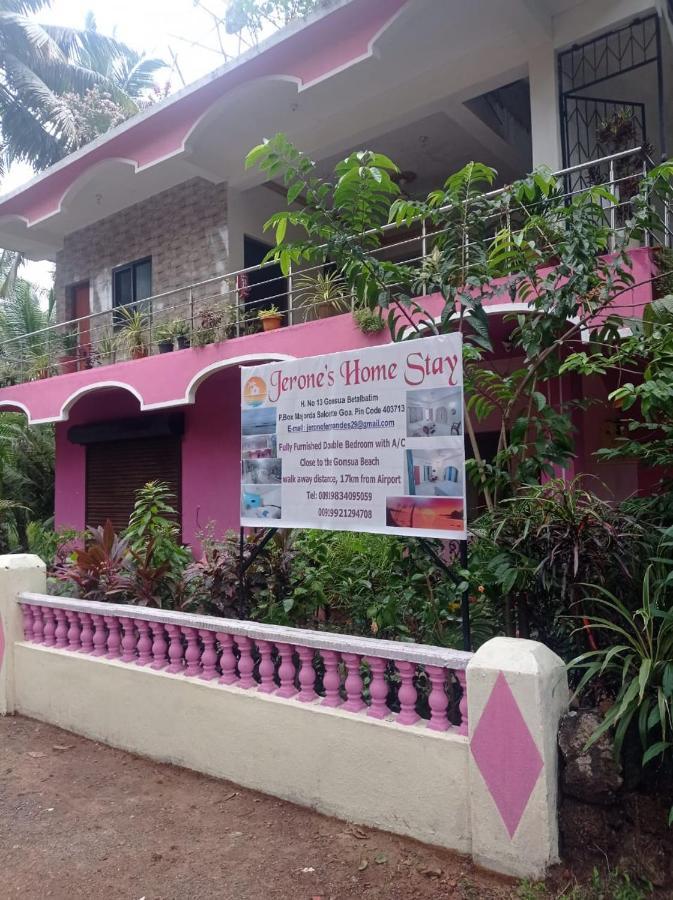 Jerone'S Home Stay Majorda Exteriér fotografie